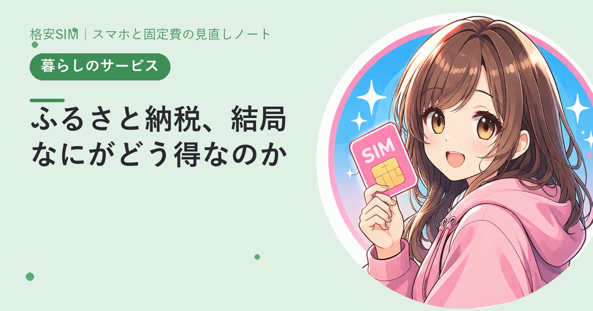 ふるさと納税、結局なにがどう得なのか——初めての人向けに仕組みから